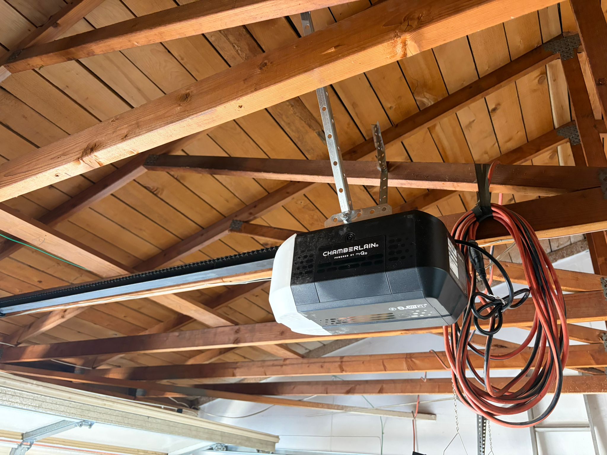 New garage door opener installed
