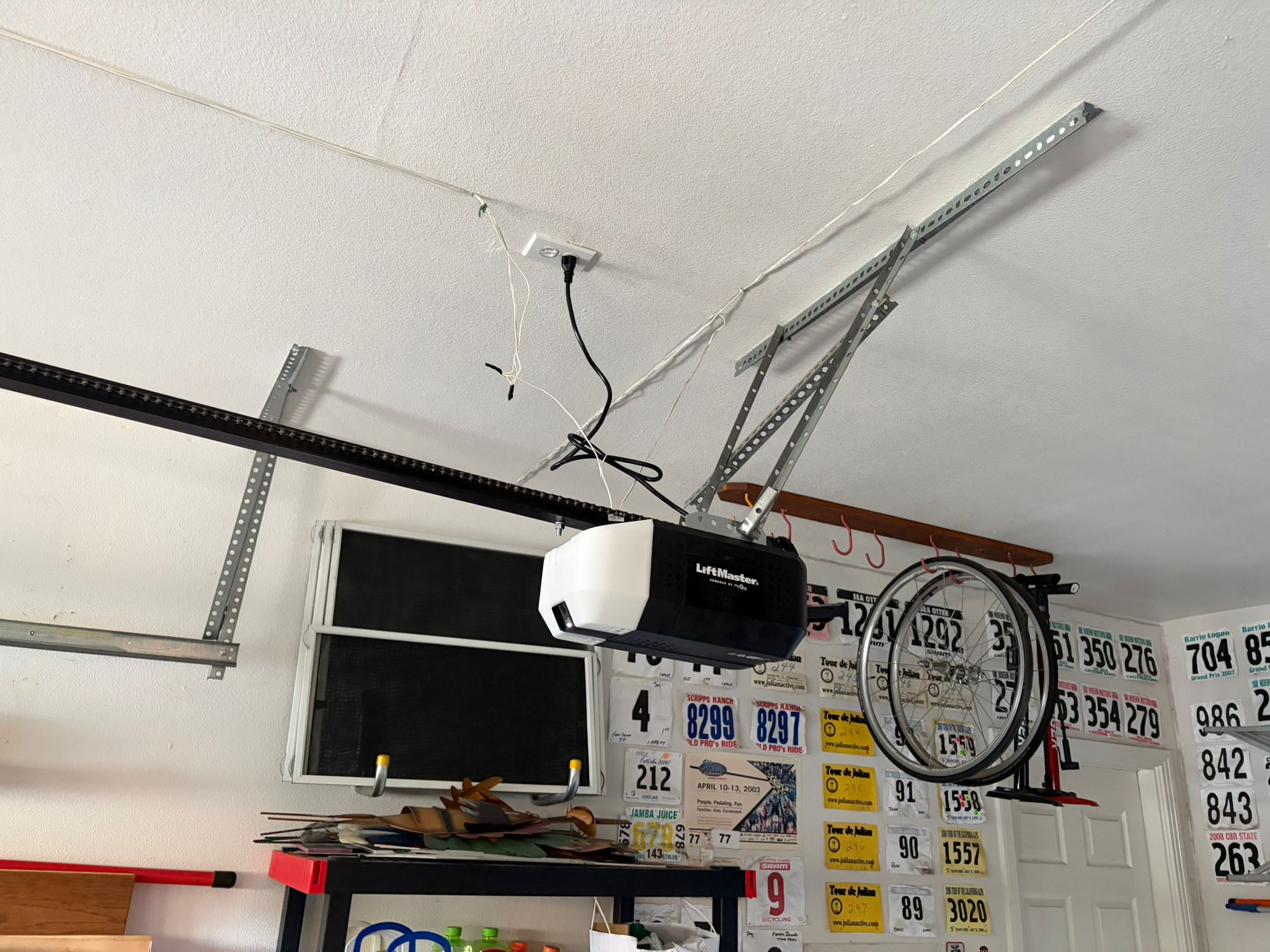 New LiftMaster opener installed
