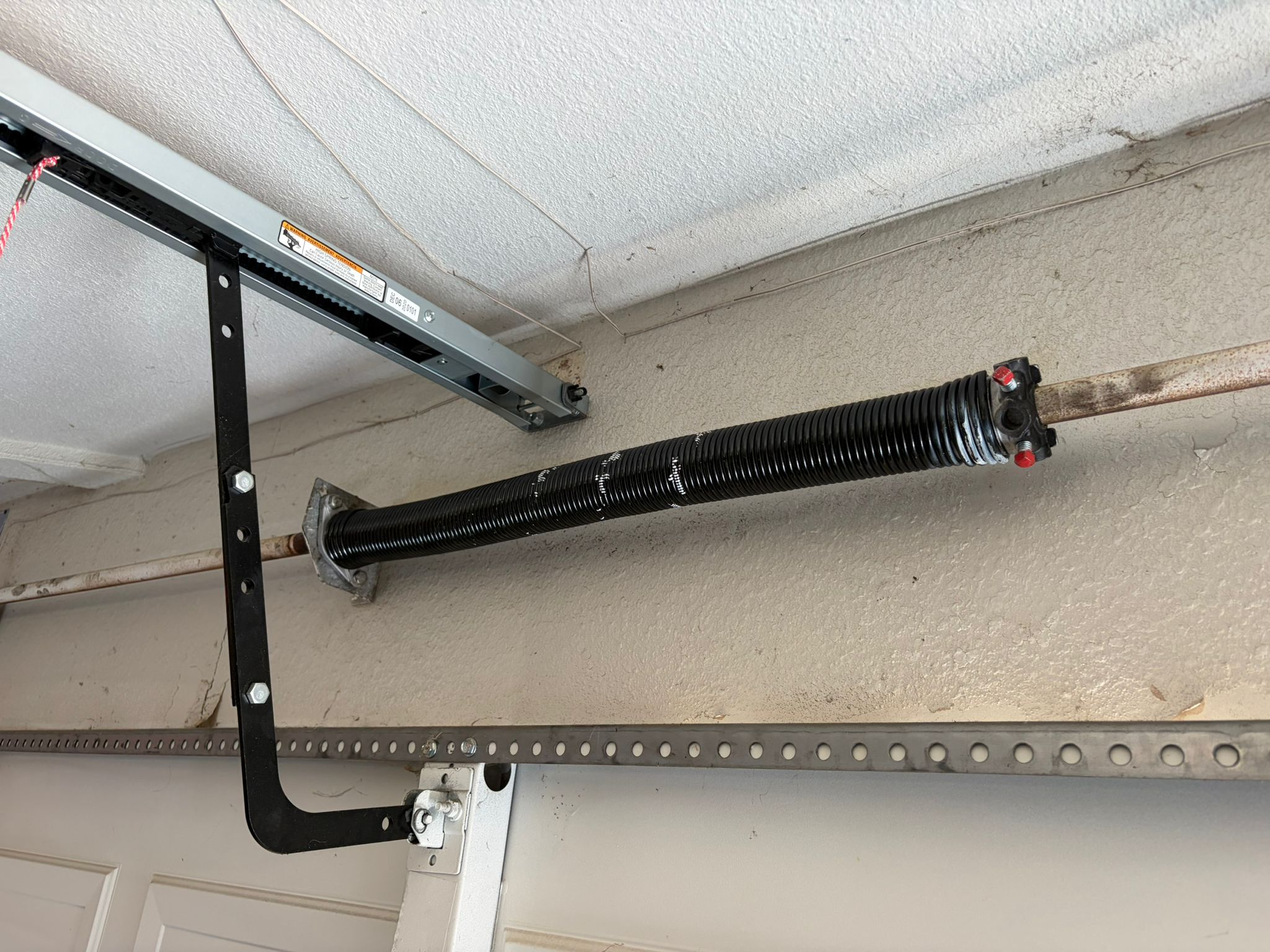 New spring after emergency repair